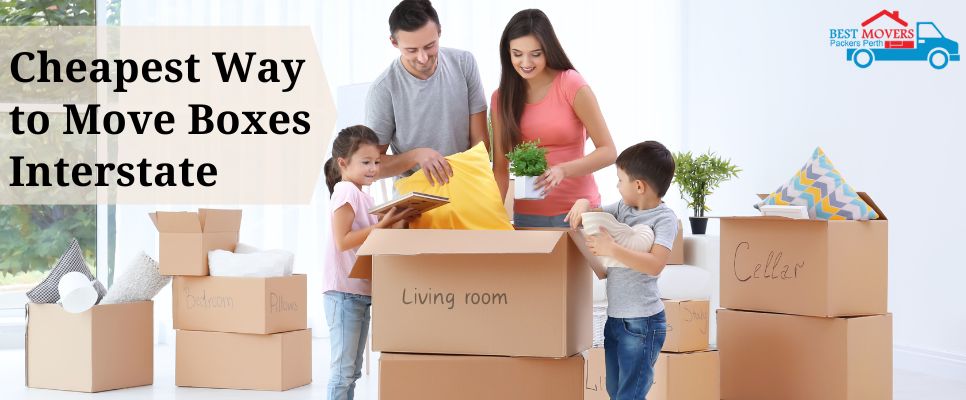Cheapest Way to Move Boxes Interstate
