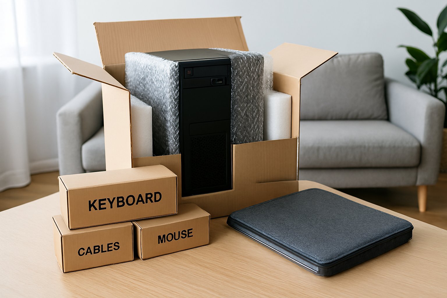 How To Pack A Computer For Moving
