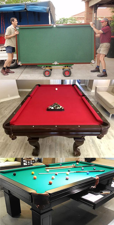 Perth Pool Table Removal