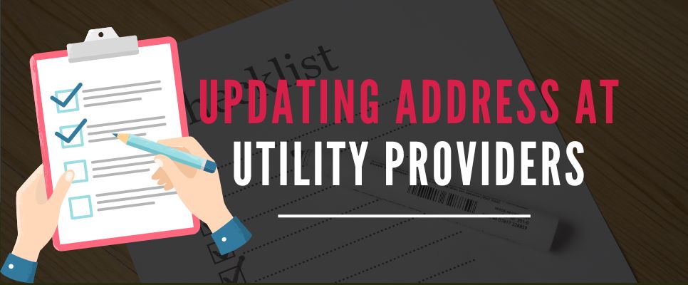Updating Address At Utility Providers