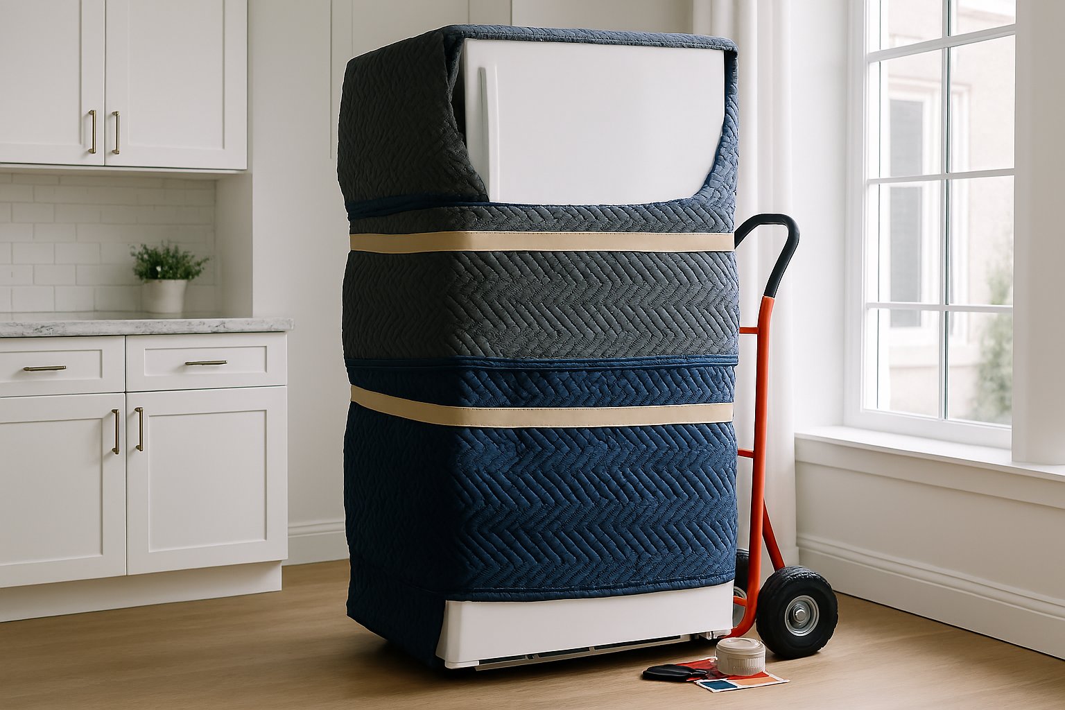 how to move a refrigerator safely