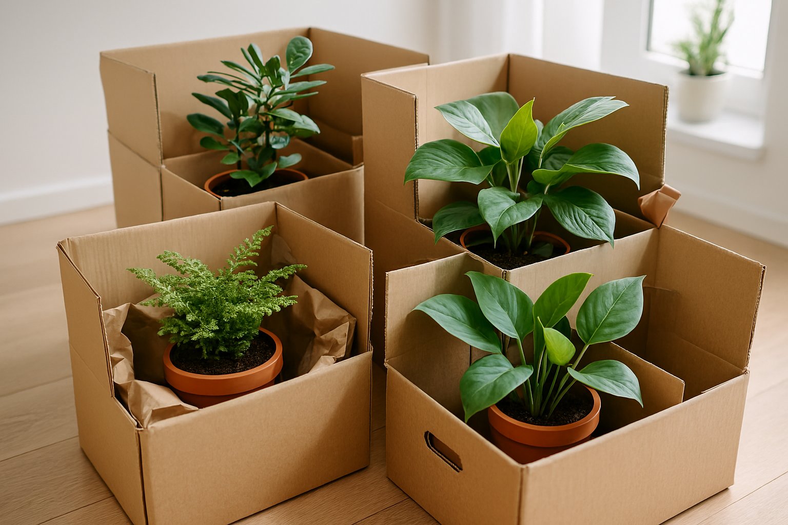how to move plants safely